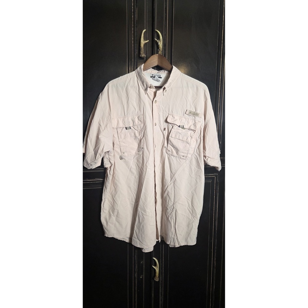 Columbia SS XL UPF 30+ Fishing Shirt, Outdoors,  Summer,  Vacation